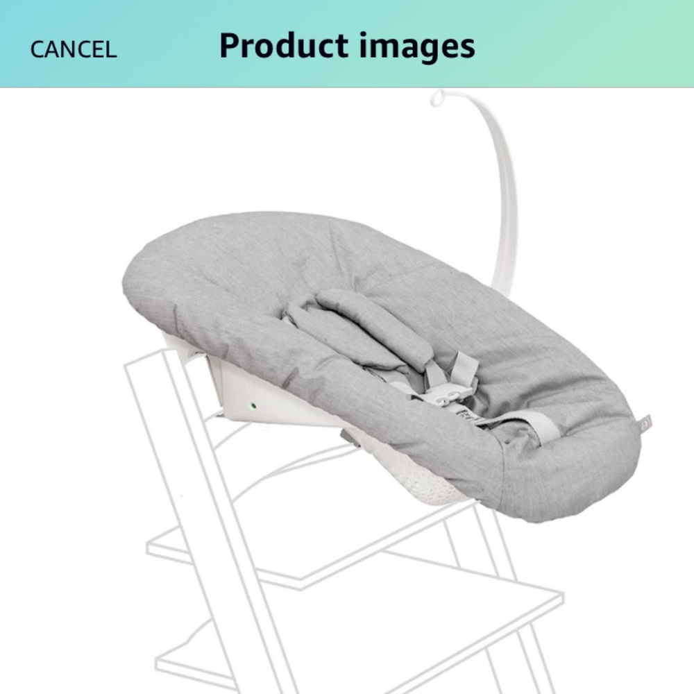 Tripp Trapp Newborn Set, Grey - Convert The Tripp Trapp Chair
